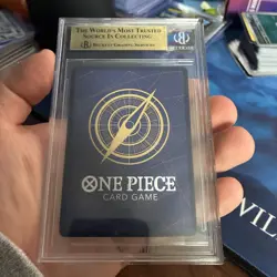 BGS 10 PRISTINE - Marshall D Teach GOLD SP - One Piece 3rd Anniversary #OP09-093 - Image 2