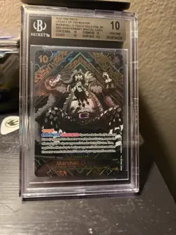 -Marshall D Teach GOLD SP - One Piece 3rd Anniversary #OP09-093 BGS 10 PRISTINE - Image 5