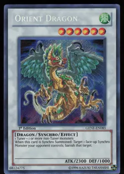 Orient Dragon GENF-EN085 Secret Rare Generation Force 1st Edition Yu-Gi-Oh - Image 1