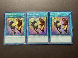 3x Snatch Steal | Secret Rares | BLTR-EN096 | NM | 1st Editions | YuGiOh! - Image 1