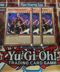 Yu-Gi-Oh! Great Shogun Shien Common SDWA-EN009 1st Edition x 3!!! - Image 1