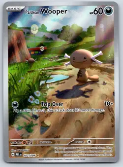 Paldean Wooper (Illustration Rare) Phantasmal Flames 102/094 IR Pokemon Card NM - Image 1