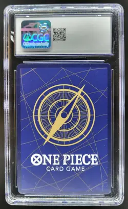 2024 ONE PIECE CCG JPN MONKEY D. LUFFY SUPER RARE ALT ART OP01-024 CGC 9.5 A PT - Image 2