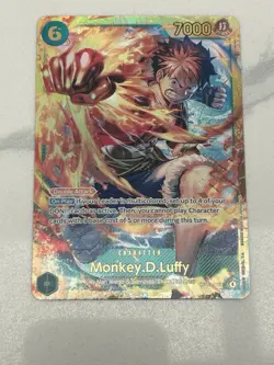 Bandai One Piece CCG Monkey D. Luffy Carrying on His Will Foil OP13-118 7000 Po. - Image 1