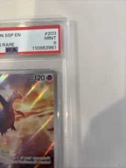 2024 Pokemon Surging Sparks Latios Illustration Rare #203/191 - PSA 9 Mint” - Image 5