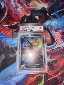 Pokemon Latios TCG Illustration Rare Surging Sparks 203/191 PSA 9 Mint - Image 1