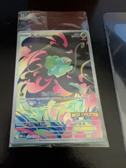 Bulbasaur 133/132 Stamped Promo SEALED Mega Evolutions Pokemon TCG - Image 3