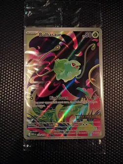 Pokemon TCG Mega Evolutions Sealed Bulbasaur 133/132 Stamped Promo - Image 3