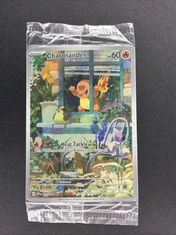 Pokemon TCG Obsidian Flames Charmander #044 SVP Black Star Promo Card, Sealed - Image 1