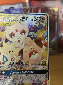Pokemon Togepi & Cleffa & Igglybuff GX 143a/236 Alt Art Promo Tag Team NM-Mint - Image 5
