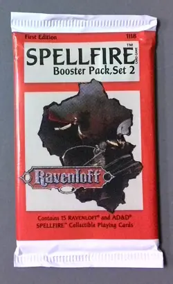 Spellfire CCG First Edition Booster Pack Set 2 - TSR 1994 **SEE DESCRIPTION** - Image 2