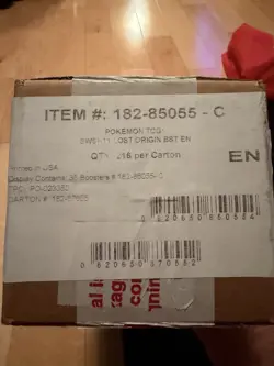 Pokemon Sword & Shield Lost Origin Booster 6-Box Case SEALED Very Good - Image 1