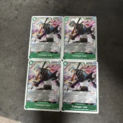 One Piece Trafalgar Law (Playset of 4) OP13-031 R (OP-13 English) - Image 1