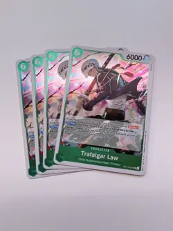 One Piece Trafalgar Law (Playset of 4 OP13-031 R (OP-13 English) - Image 1