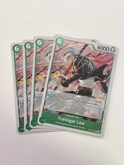 One Piece Trafalgar Law (Playset of 4 OP13-031 R (OP-13 English) - Image 3