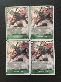 One Piece Trafalgar Law (Playset of 4) OP13-031 R (OP-13 English) NM ! - Image 1