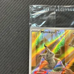 Mimikyu SVP 075 New & Sealed Promo Pokemon Card Paldean Fates - Image 3