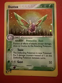 Pokemon TCG Dustox EX Ruby and Sapphire Holo Rare Card 6/109 - Image 1