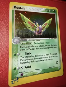 Pokemon TCG Dustox EX Ruby and Sapphire Holo Rare Card 6/109 - Image 2