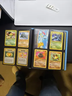 700 +CARDS FIRE LOT - Pokemon Binder Collection - WoTC, Vintage, Holo,ex, More! - Image 3