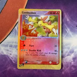 Pokemon TCG English Card ex Ruby & Sapphire Combusken 27/109 Reverse Holo - Image 1