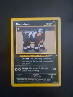 Houndour 43/105 Neo Destiny Uncommon Unlimited Pokemon Card - NM - Image 1