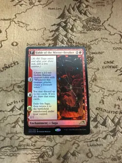 Fable of the Mirror-Breaker Kamigawa: Neon Dynasty Foil Card - Image 1