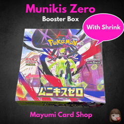 [Sealed] Munikis Zero Booster Box 1 Box M3 Pokemon Card Game Japanese w/shrink - Image 1
