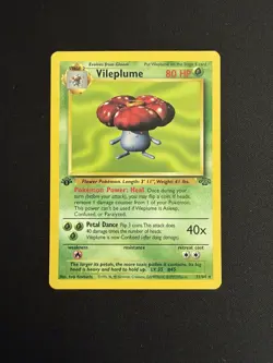 Vileplume 1st Edition 31/64 - Jungle - Pokemon Card - HP - 1999 - Image 1