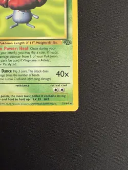 Vileplume 1st Edition 31/64 - Jungle - Pokemon Card - HP - 1999 - Image 5
