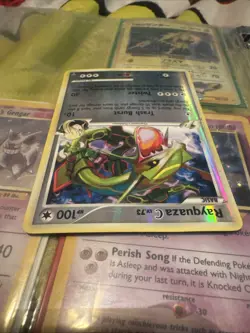 Pokemon Card Rayquaza C Supreme Victors 8/147 Reverse Holo Rare PLUS FREE GIFTS - Image 3