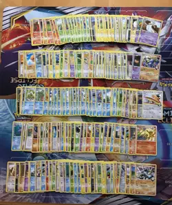 Vintage Pokemon Card Lot Fire Lucario Dragonite Ninetales 175+ - Image 1