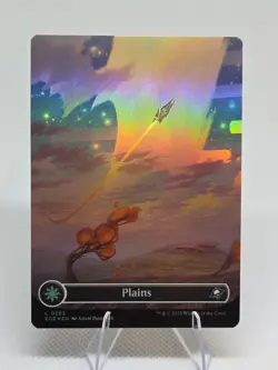 Plains (Borderless) FOIL X1 EOE MTG Edge Of Eternities 262 - Image 1
