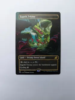 MtG | Ikoria | Zagoth Triome [Extended Art] NM/M - Image 1