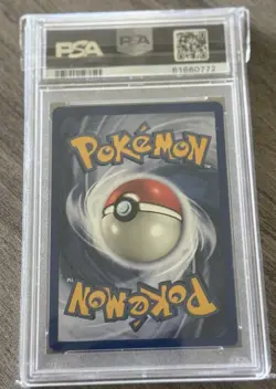 2000 POKEMON PROMO BLACK STAR GAME BOY #10 MEOWTH-HOLO PSA 9 - Image 2