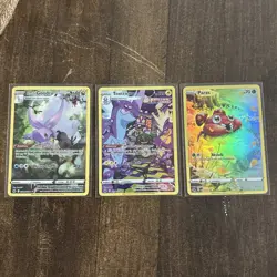 Pokemon Galarian Gallery Lot Crown Zenith Toxtricity Paras Hisuian Goodra NM - Image 1