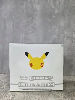 Pokemon Celebrations Elite Trainer Box ETB 25th Anniversary Sealed - Image 1
