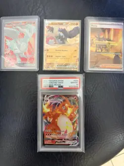 2020 Pokemon SWSH Darkness Ablaze #020 Full Art Charizard VMAX PSA 10 GEM MINT - Image 3