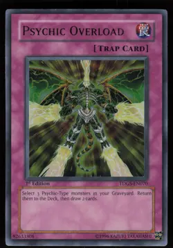 Psychic Overload TDGS-EN070 Ultra Rare 1st Edition Yu-Gi-Oh - Image 1