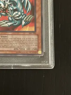 Yu-Gi-Oh! Blue-Eyes Toon Dragon Magic Ruler 1st Ed Secret Rare MRL-000 PSA 9 - Image 4