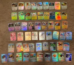 Pokemon TCG Prismatic Evolutions Pokeball 55 Card Lot - NO DUPES - NM - Image 1