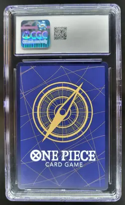 2022 ONE PIECE CCG JAPANESE MONKEY D. LUFFY 25TH P-001 MANGA ALT ART CGC 10 A PT - Image 2