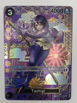 Tashigi ST06-006 SP Alternate Art One Piece Card Game Two Legends - Image 1