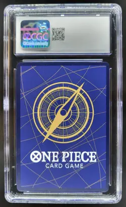 2022 ONE PIECE CCG JAPANESE MONKEY D. LUFFY 25TH MANGA ALT ART P-001 CGC 9 A PT - Image 2