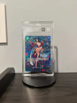 2024 One Piece OP07-051 Special Alternate Art Boa Hancock TAG 10 GEM MINT - Image 3