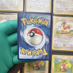 Pokemon TCG Base Set Pidgeotto 22/102 Cards 1999 Vintage shadowless 1st edition - Image 3