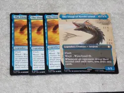 MTG The Unagi of Kyoshi Island x4 Rare Avatar: The Last Airbender Borderless x1 - Image 1