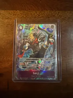 Sanji SR Parallel Alt Art OP07-064 SR - One Piece 500 Years In The Future NM - Image 1