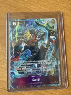 One Piece Sanji (Parallel) OP07-064 500 Years in the Future Foil NM Alt Art! - Image 1