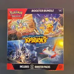 Pokemon TCG SURGING SPARKS Booster Bundle Box 6 Packs Brand New Sealed - Image 1